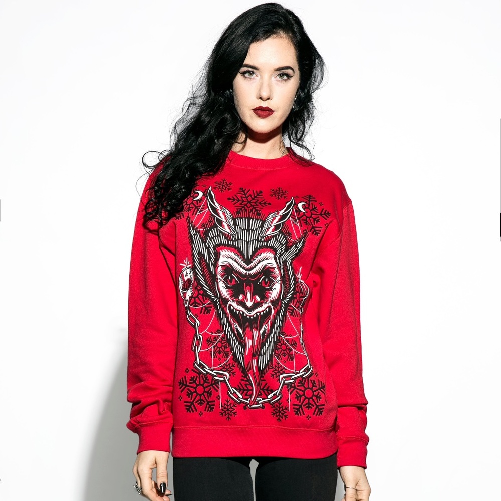 Not a Devil Crewneck Sweatshirt